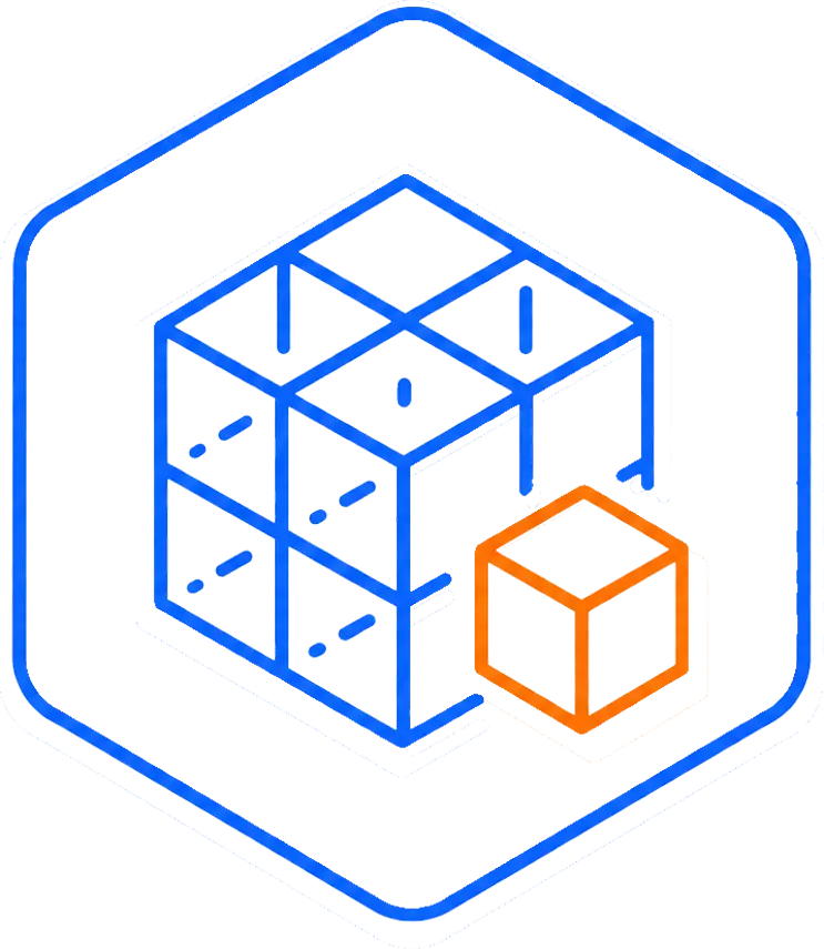 Icono de diseño 3D