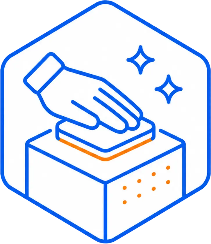 Icono de acabados y postprocesado de piezas