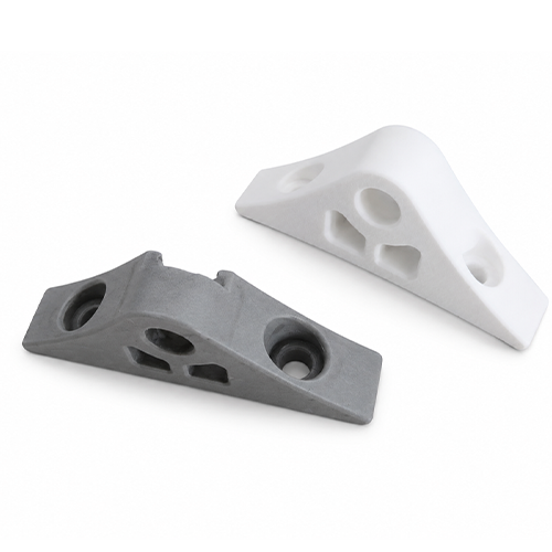 Piezas fabricadas en materiales avanzados de impresión 3D