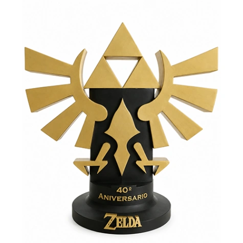 Trofeo de gran tamaño personalizado del 40º aniversario de Zelda